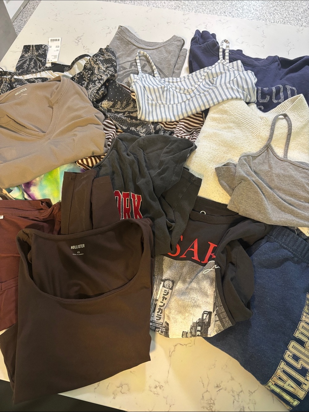Lot of clothes